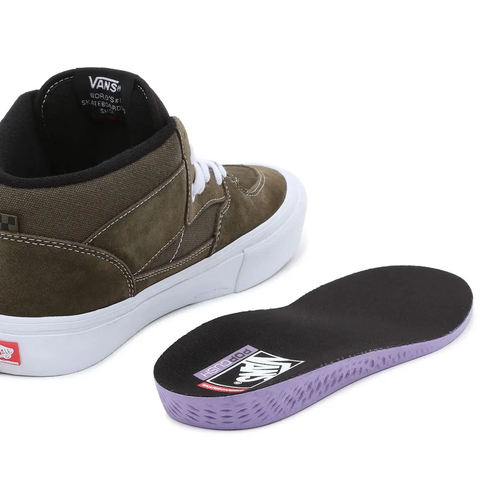 Vans Skate Half Cab Trainers - Dark Olive