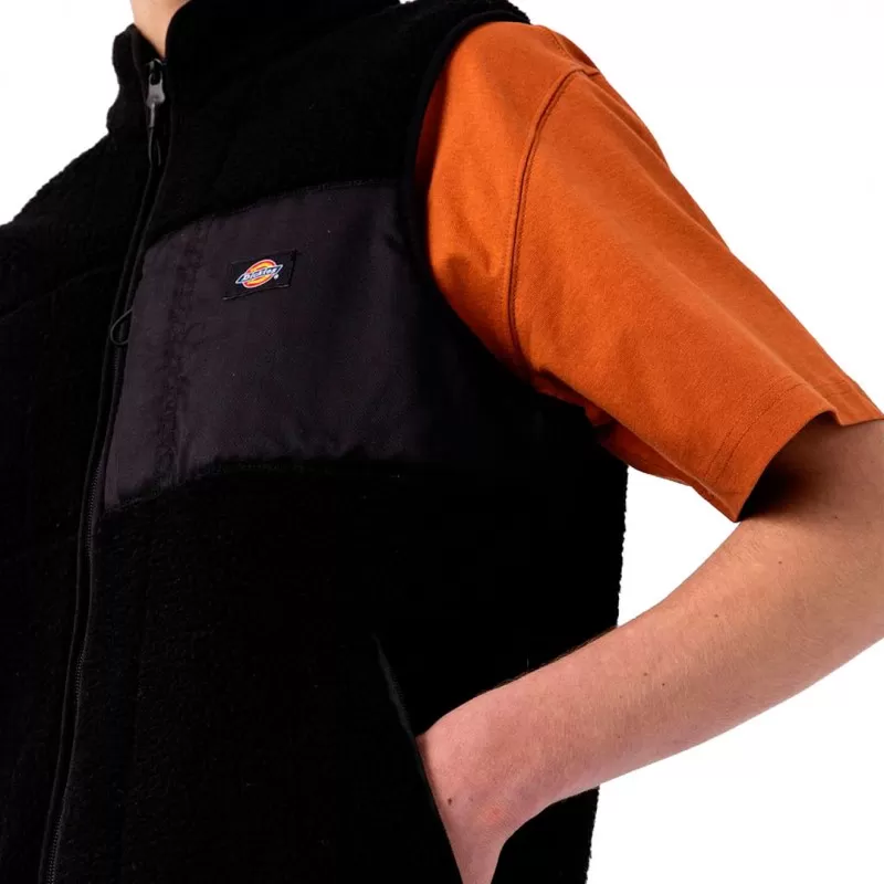 Vest Dickies Red Chute - Black