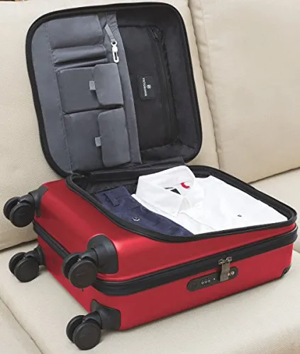 Victorinox Luggage Spectra 2.0 Dual-Access Global Carry-On, Red, One Size