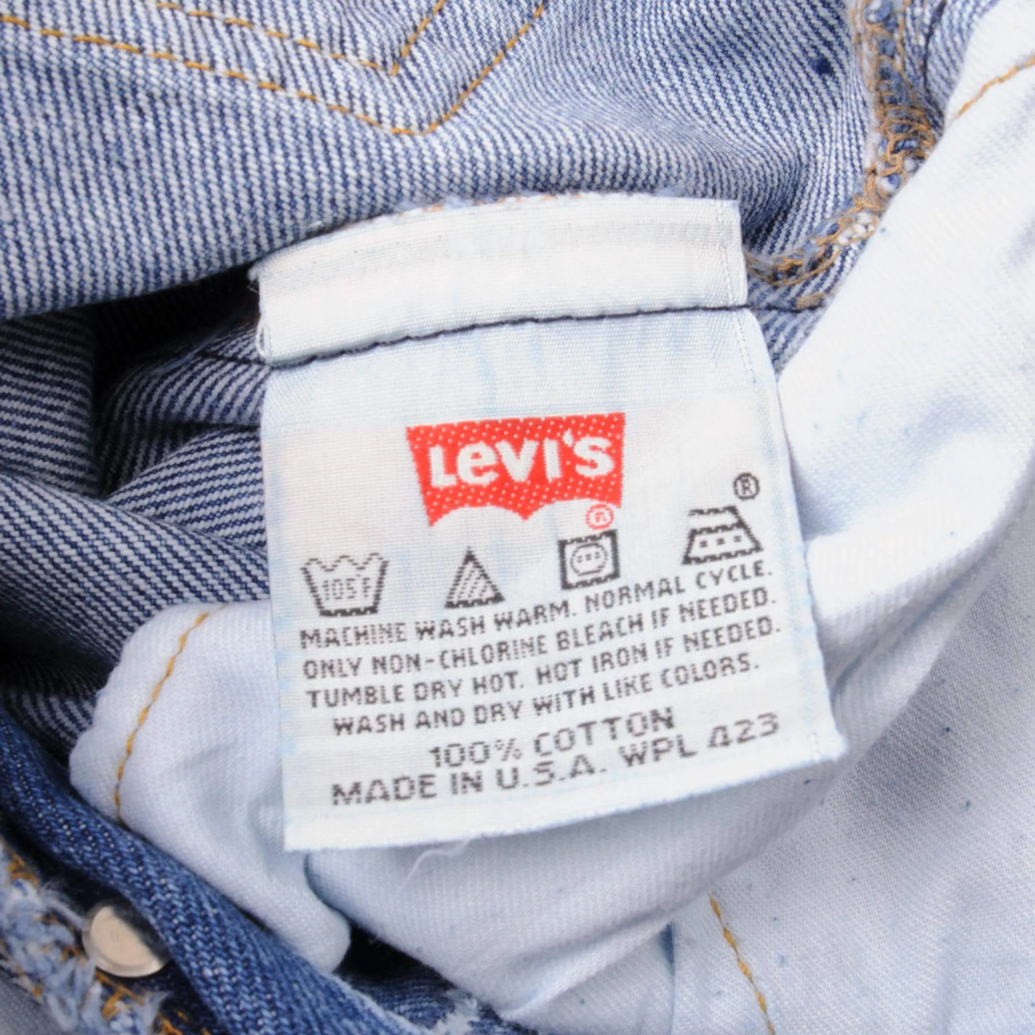 VINTAGE LEVIS 501 PRESHRUNK JEANS 2002 SIZE 30X32 W30 L32 MADE IN USA DEADSTOCK