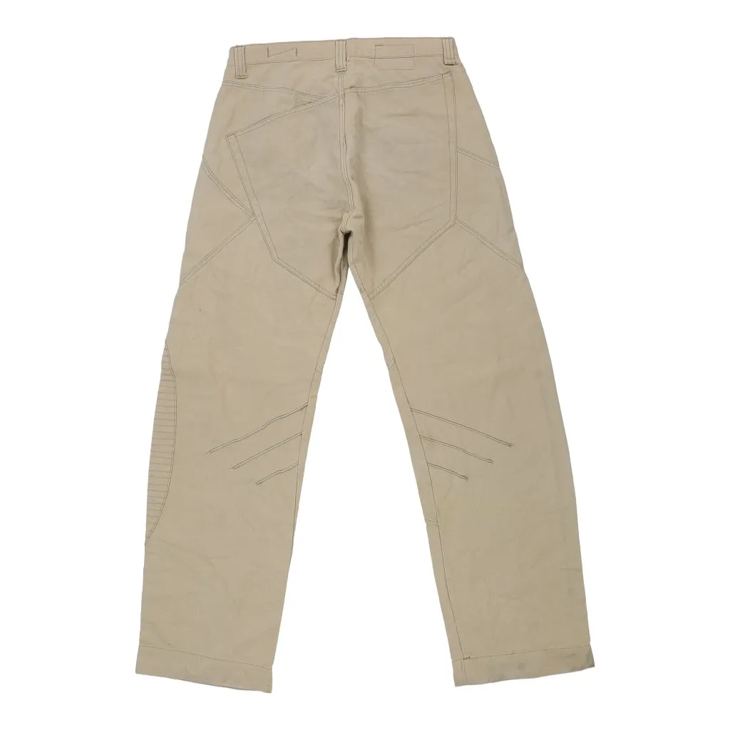 Virus Trousers - 32W 34L Beige Cotton