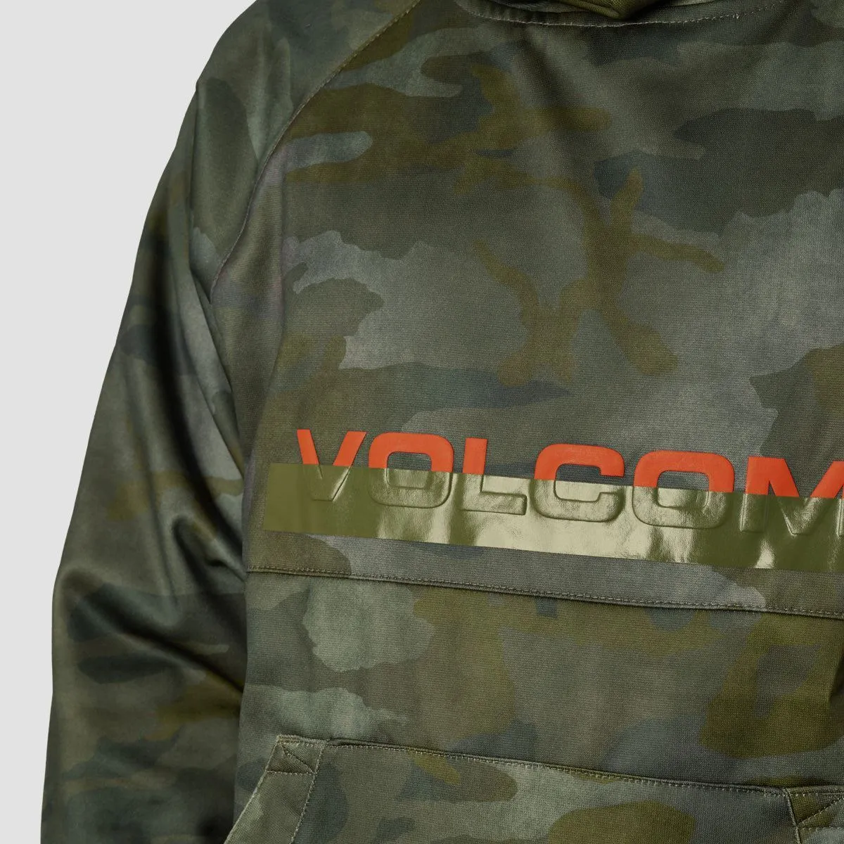 Volcom Hydro Riding Pullover Snow Hoodie Cloudwash Camo