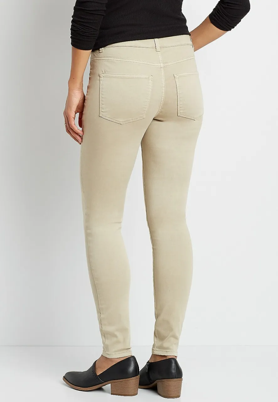 Women Maurices Jeans | High Rise Double Button Jegging Made With Repreve&Reg