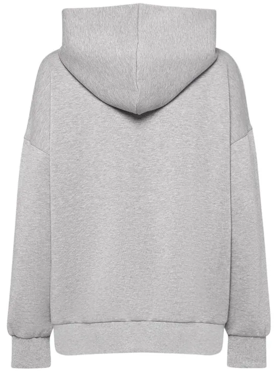 'S Max Mara   Sapore jersey logo hoodie 