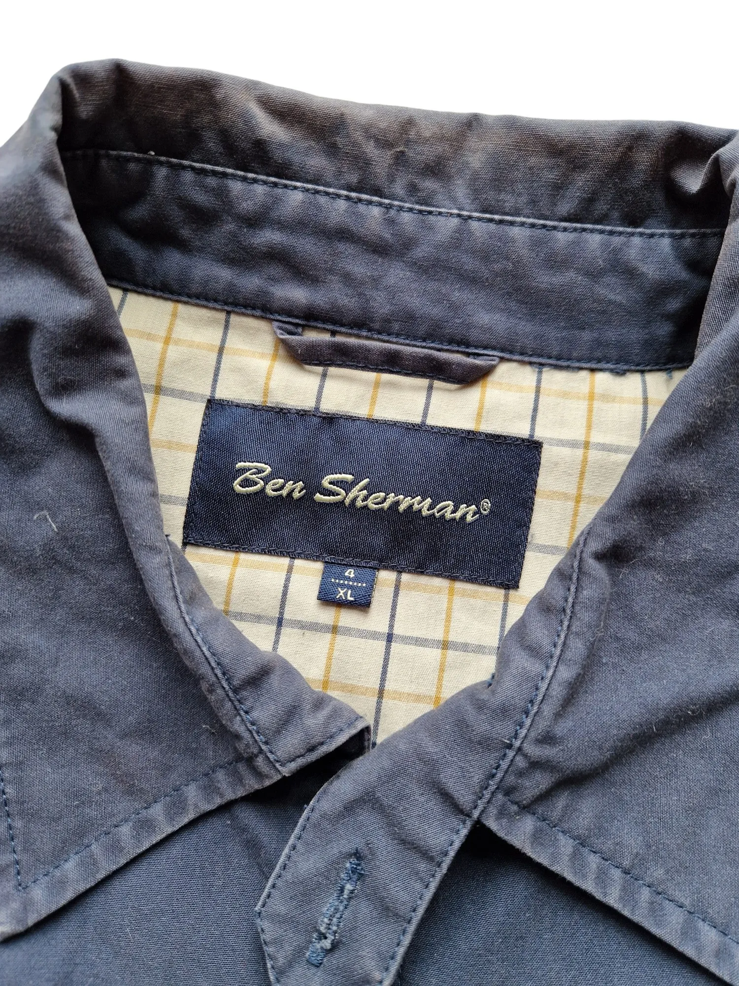 Y2K Ben Sherman Harrington Jacket - Size XL